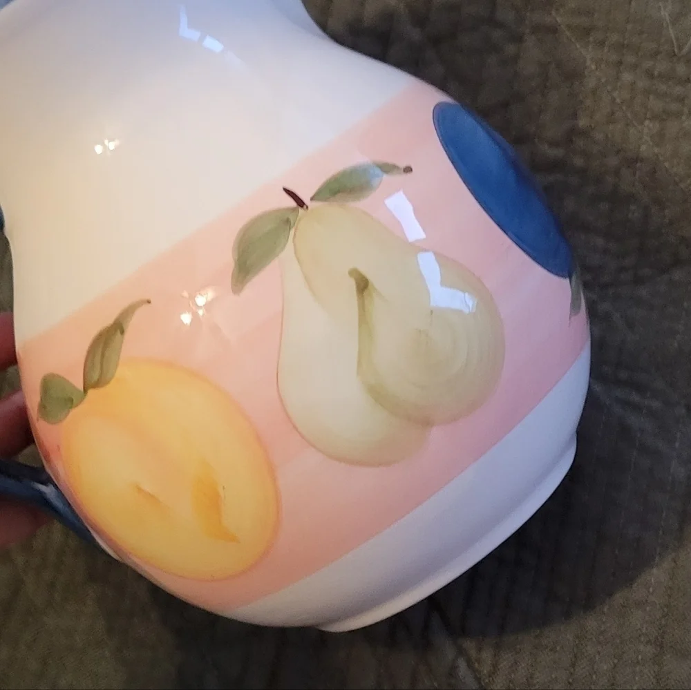 Pretty Ceramic Pitcher